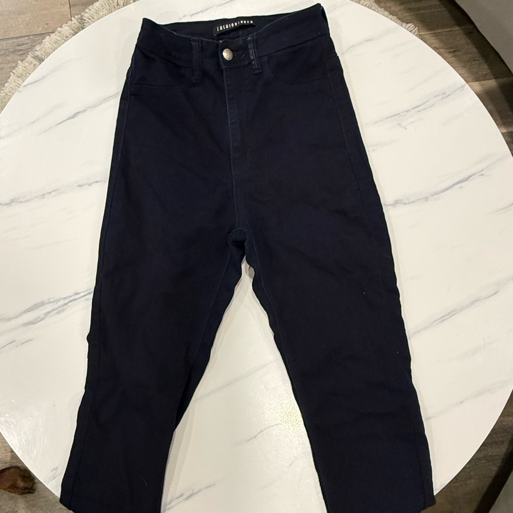 Fashion Nova Dark Blue Jeans